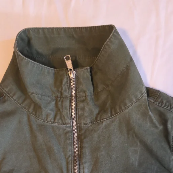 Old Navy Khaki Green Utility Jacket - Picture 8 of 9